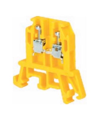 Pokój Złączka szynowa gwintowana ZUG-G2,5 żółta A11-0071