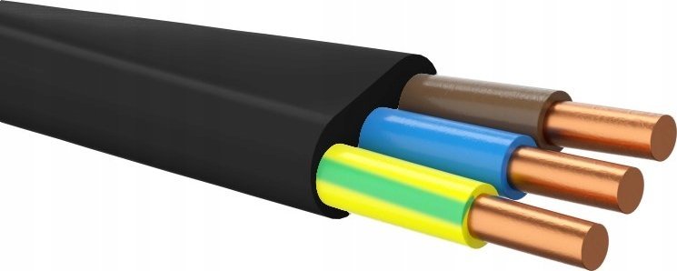 Przewód elektryczny N2XH-JP 3x2.5 0.6/1 kV B2ca (500m) (EE-N2XHJP-325-500-1)