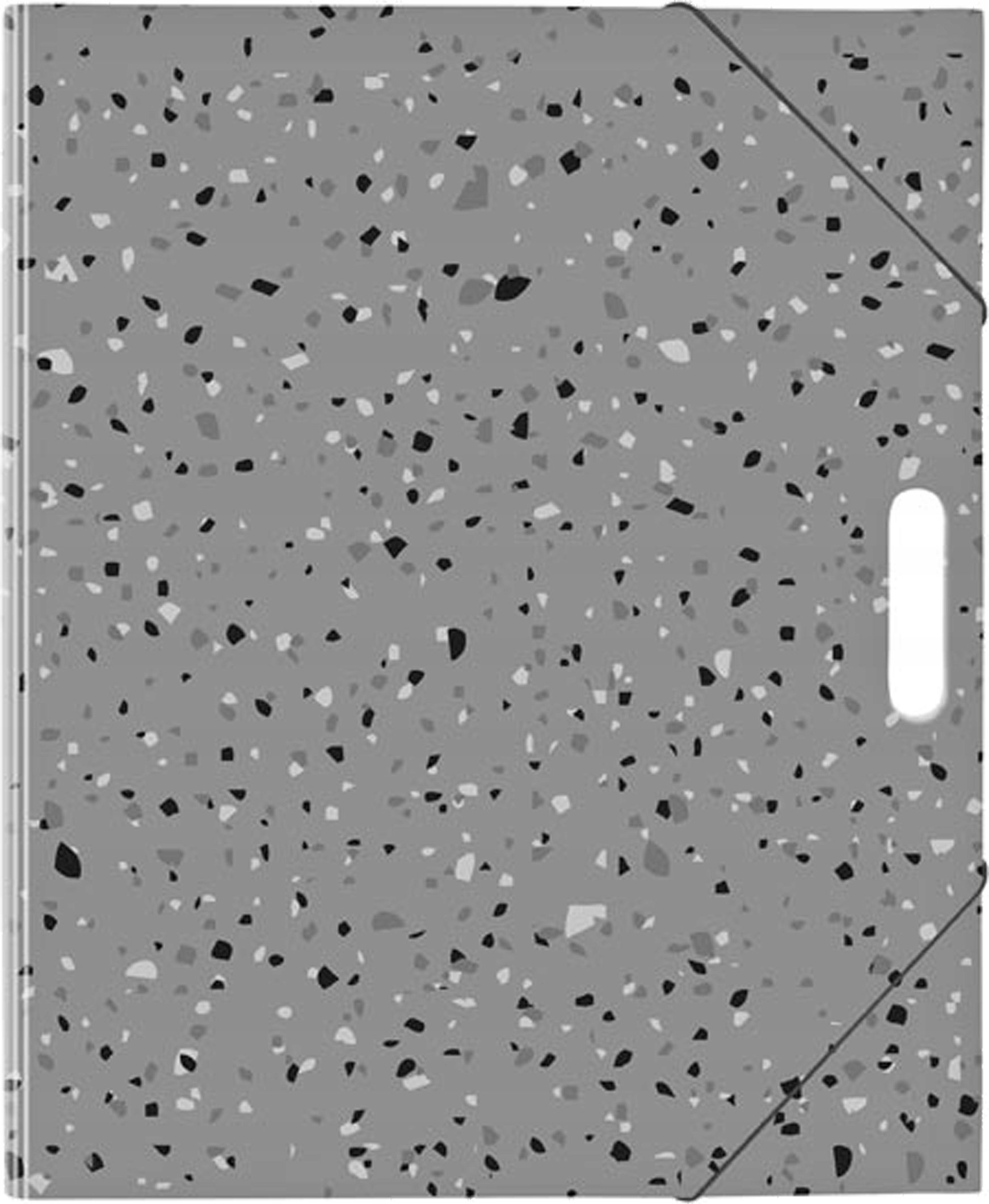 MFP paper teczka na rysunki A4 terrazzo szara 5371059
