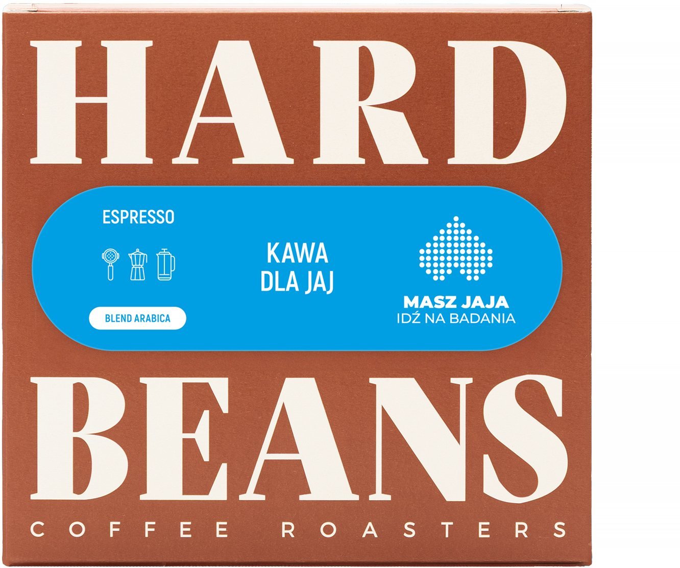 Kawa ziarnista Hard Beans kawa ziarnista Kawa dla jaj Espresso 250 g