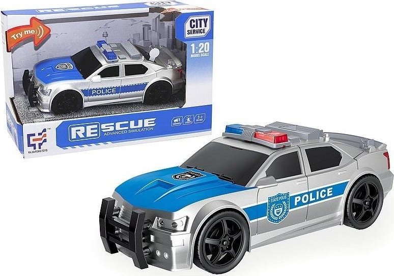 Radiowóz światło, dźwięk 1:20