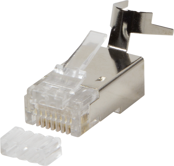 LogiLink wtyczka modułowa RJ45, 10 sztuk (MP0030)