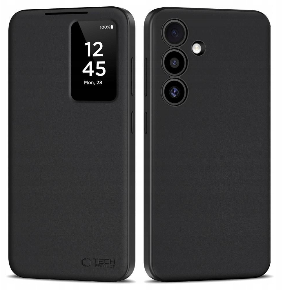 TECH-PROTECT SMART WALLET GALAXY S25 MATTE BLACK