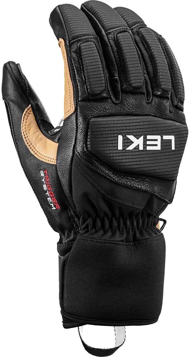 Leki LEKI RĘKAWICE Griffin Pro 3D black/tan 8.0