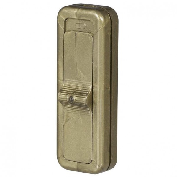 Zamel Wyłącznik przelotowy 2,5A/250V złoty WSR-940-ZLO (YNS10000423)