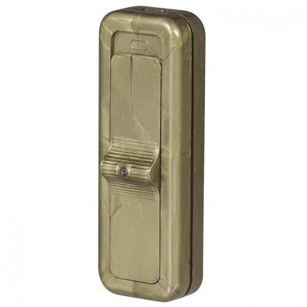 Zamel Wyłącznik przelotowy 2,5A/250V złoty WSR-940-ZLO (YNS10000423)