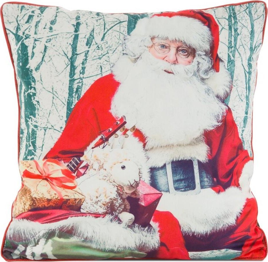 Eurofirany POSZEWKA ŚWIATECZNA 133 45 X 45 CM CZERWONY