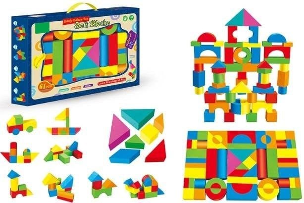 WK Klocki piankowe 64szt