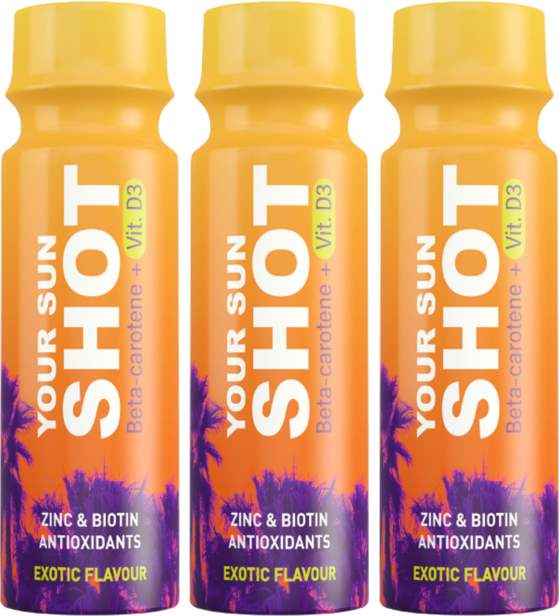 Your Sun Shot Vit. D3 Drinki Do Opalania x3szt