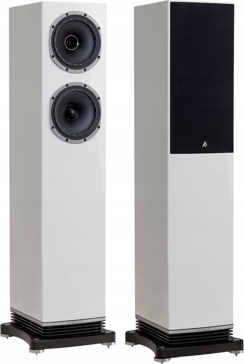 Kolumna Fyne Audio FYNE AUDIO F 501 WHITE HG Kolumna głośnikowa, naturalny fornir