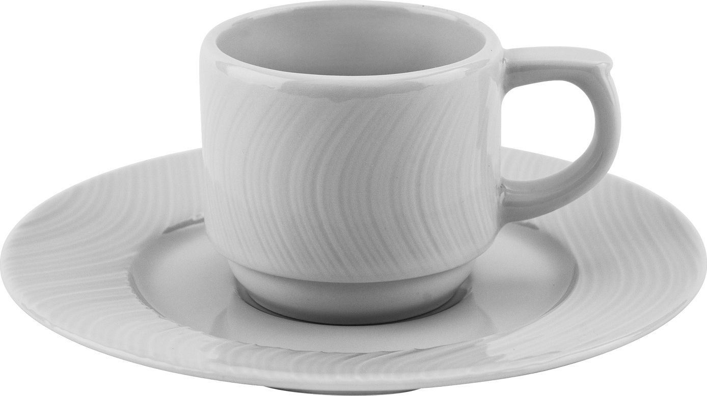 Lubiana Filiżanka do espresso 80 ml + spodek River