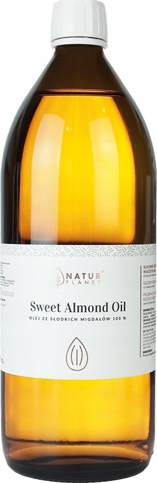 Natur Planet Olej ze słodkich migdałów rafinowany 1000ml