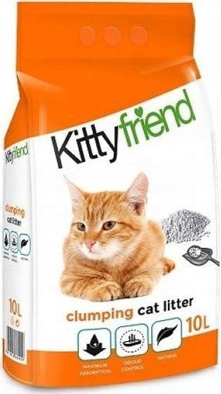 Żwirek dla kota Sanicat Kittyfriend, żwirek, dla kota, bentonit, 10L, zbrylający