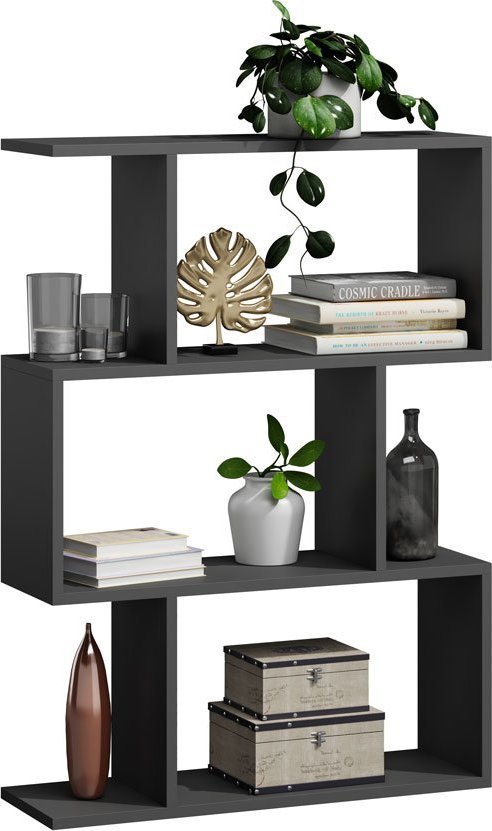 Elior Czarny regał otwarty - Aristo 2X