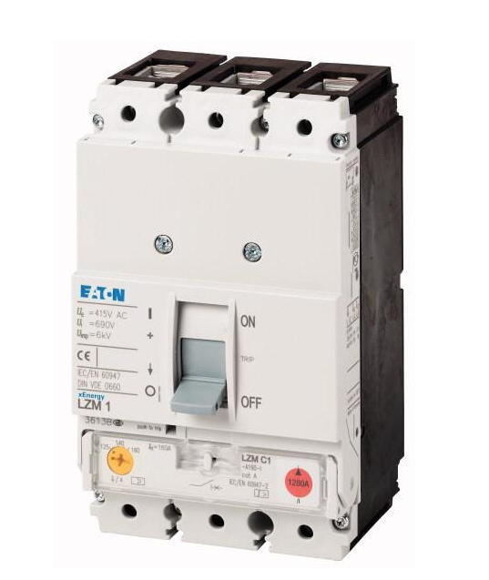 Eaton Wyłącznik mocy LZMC1-A50-I 3-biegunowy 36kA OP20 50A - 111892