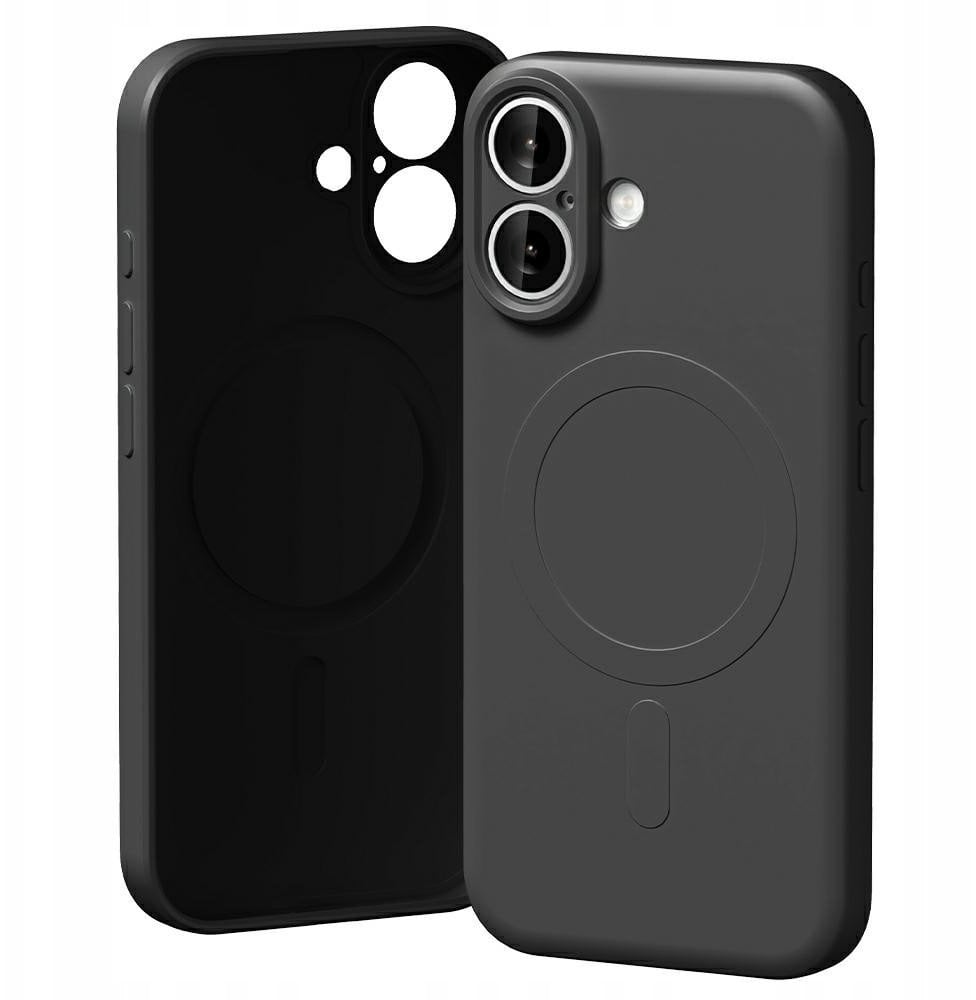 Etui Mercury Semi-Silicone MagSafe do iPhone 17 czarny