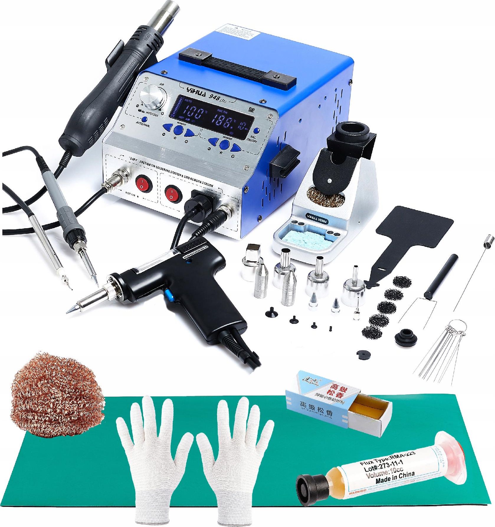 Techrebal Stacja YIHUA 948-II +KIT22