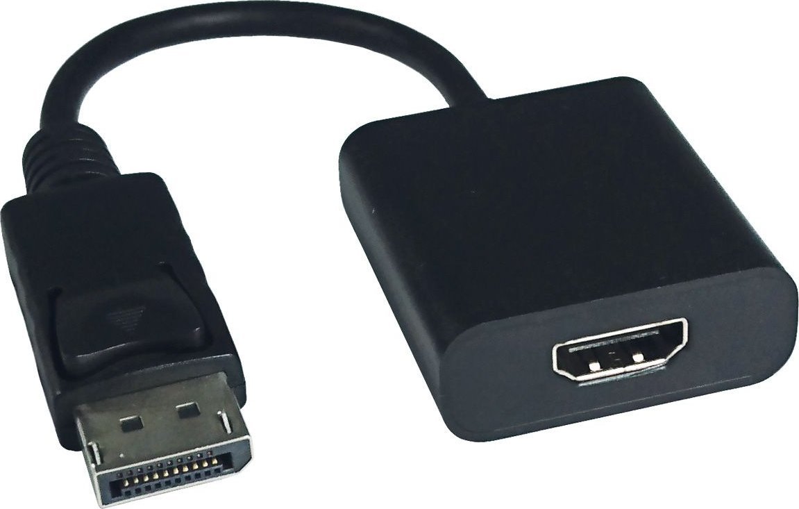 Adapter AV Triton VALUE Adapter DisplayPort - HDMI, v1.2, HDR 10, DP męski-HDMI żeński
