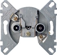 Schneider Electric Gniazdo antenowe Merten podwójne R/TV+SAT końcowe (MTN466099)