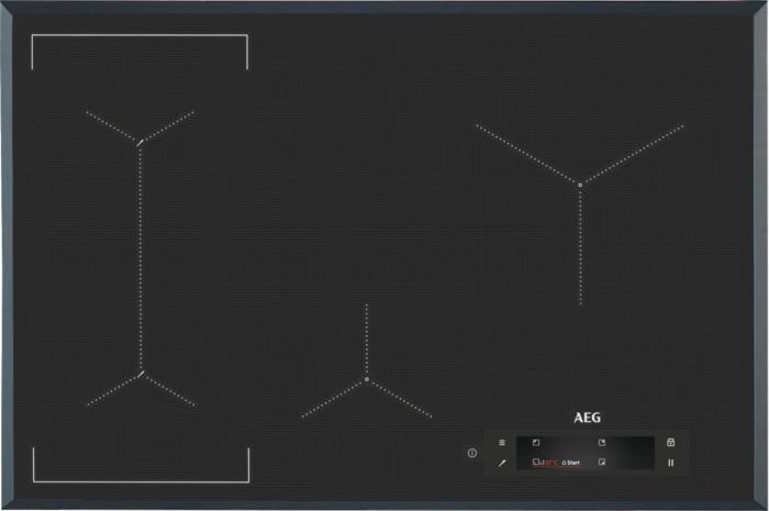 Płyta grzewcza AEG-Electrolux AEG IAE84881FB grafitowa płyta indukcyjna 80 cm SensePro H2H , Bridge