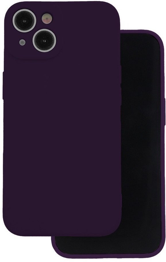 Nakładka Silicon do iPhone 16 Plus 6,7" śliwkowa