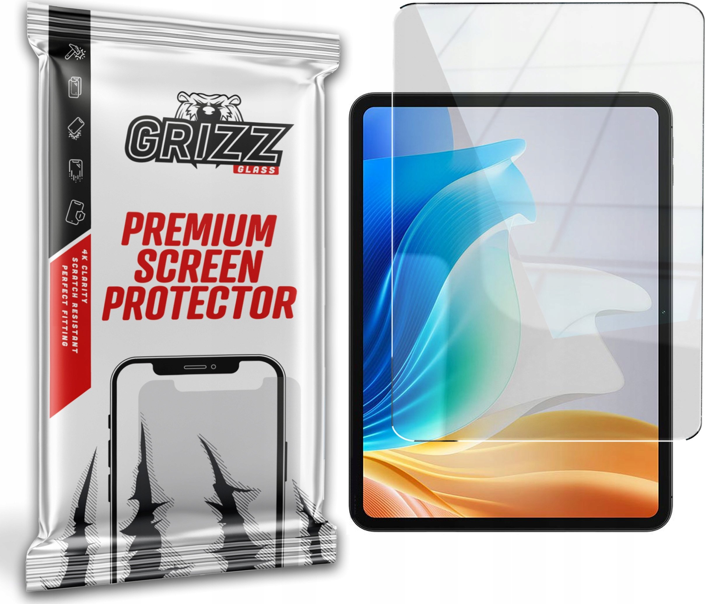 GrizzGlass Szkło hybrydowe GrizzGlass HybridGlass do Oppo Pad Air2