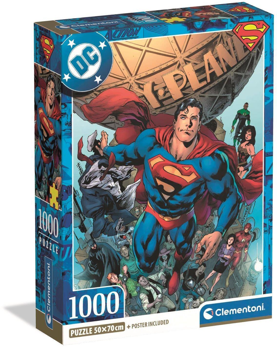 CLE puzzle 1000 Compact DC Superrman 37505