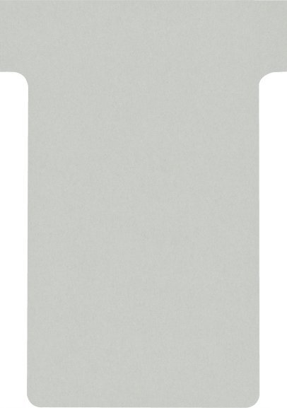 Nobo Karteczki T-Card Nobo rozmiar 2 szare