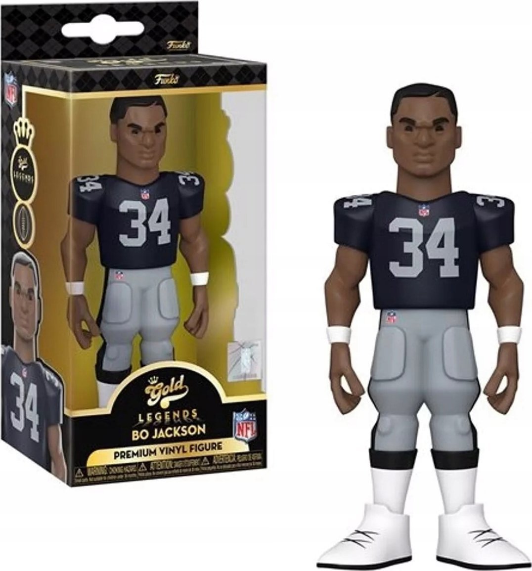 Funko Gold Legends NFL Bo Jackson woobler