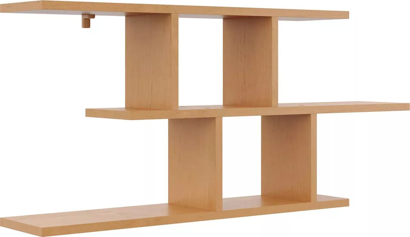 Elior Wisząca półka ścienna w kolorze olcha - Meggi