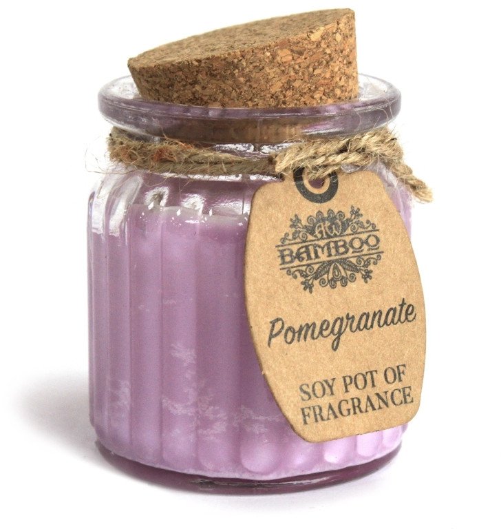 Zapachowa świeczka sojowa - Granat