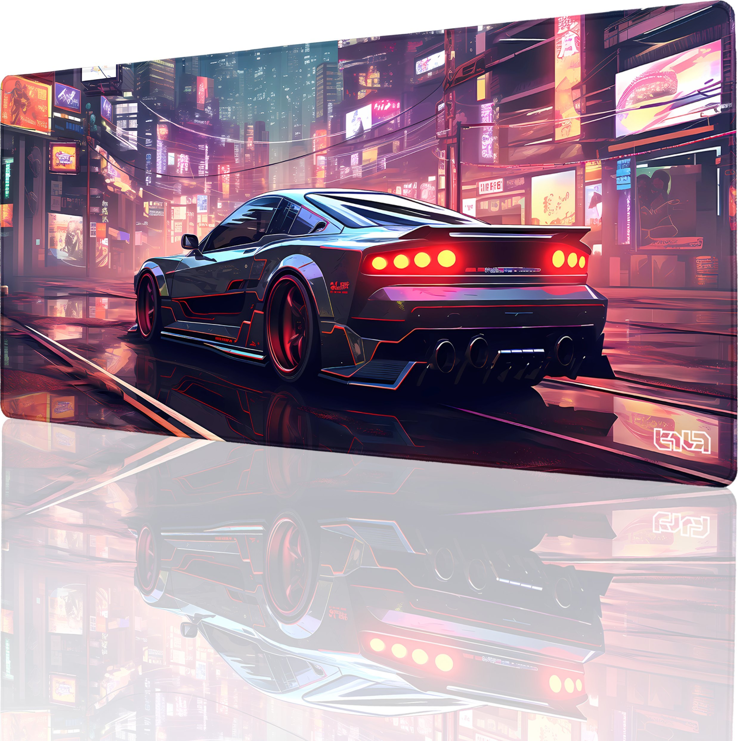 Podkładka Tilt PODKŁADKA POD MYSZ MYSZKĘ Tokio po Zmroku 90x40 TILT Na biurko Duża