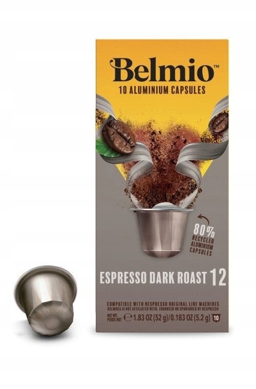Kapsułki do Nespresso Belmio Espresso Dark Roast 10 sztuk