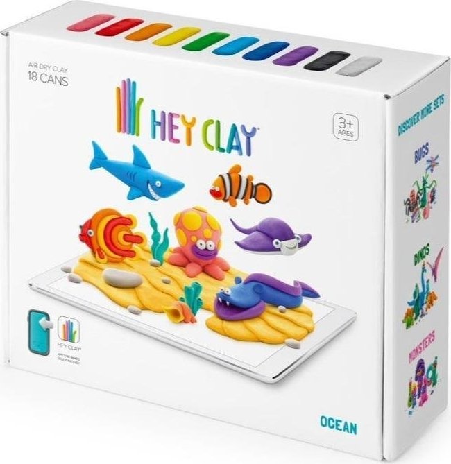 Tm Toys Hey Clay - Masa plastyczna Ocean HCL18003