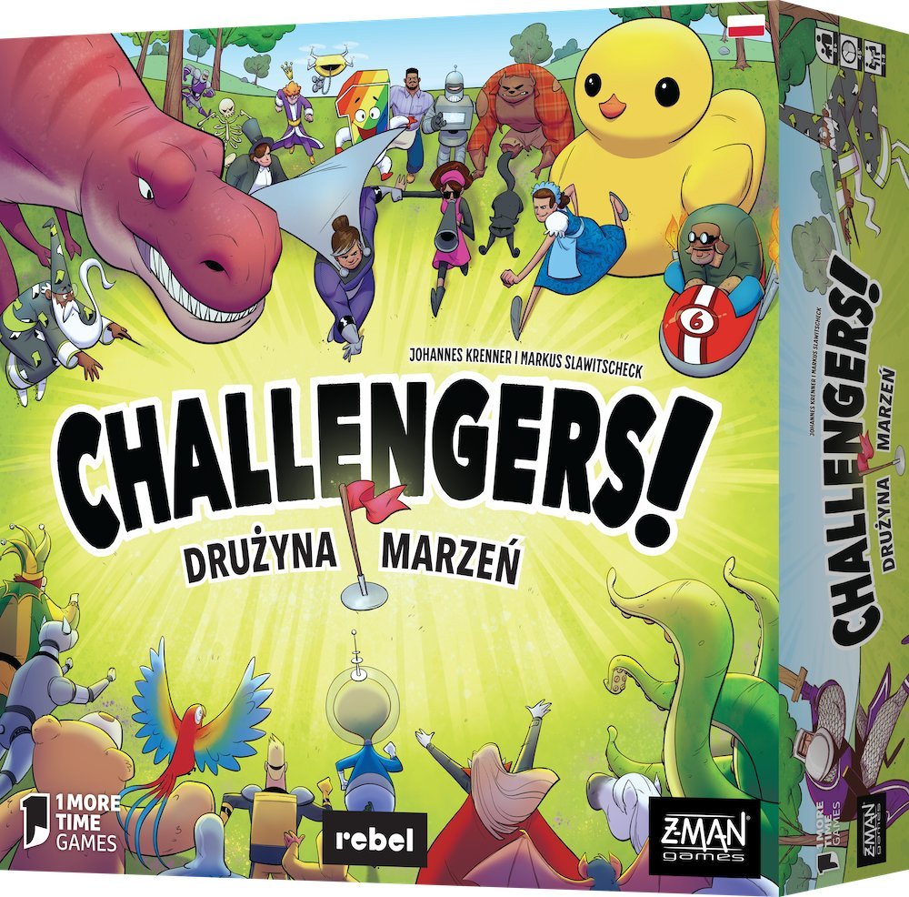 Rebel Gra planszowa Challengers: Drużyna marzeń
