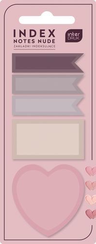 Interdruk Zakładki indeksujące Nude 125szt
