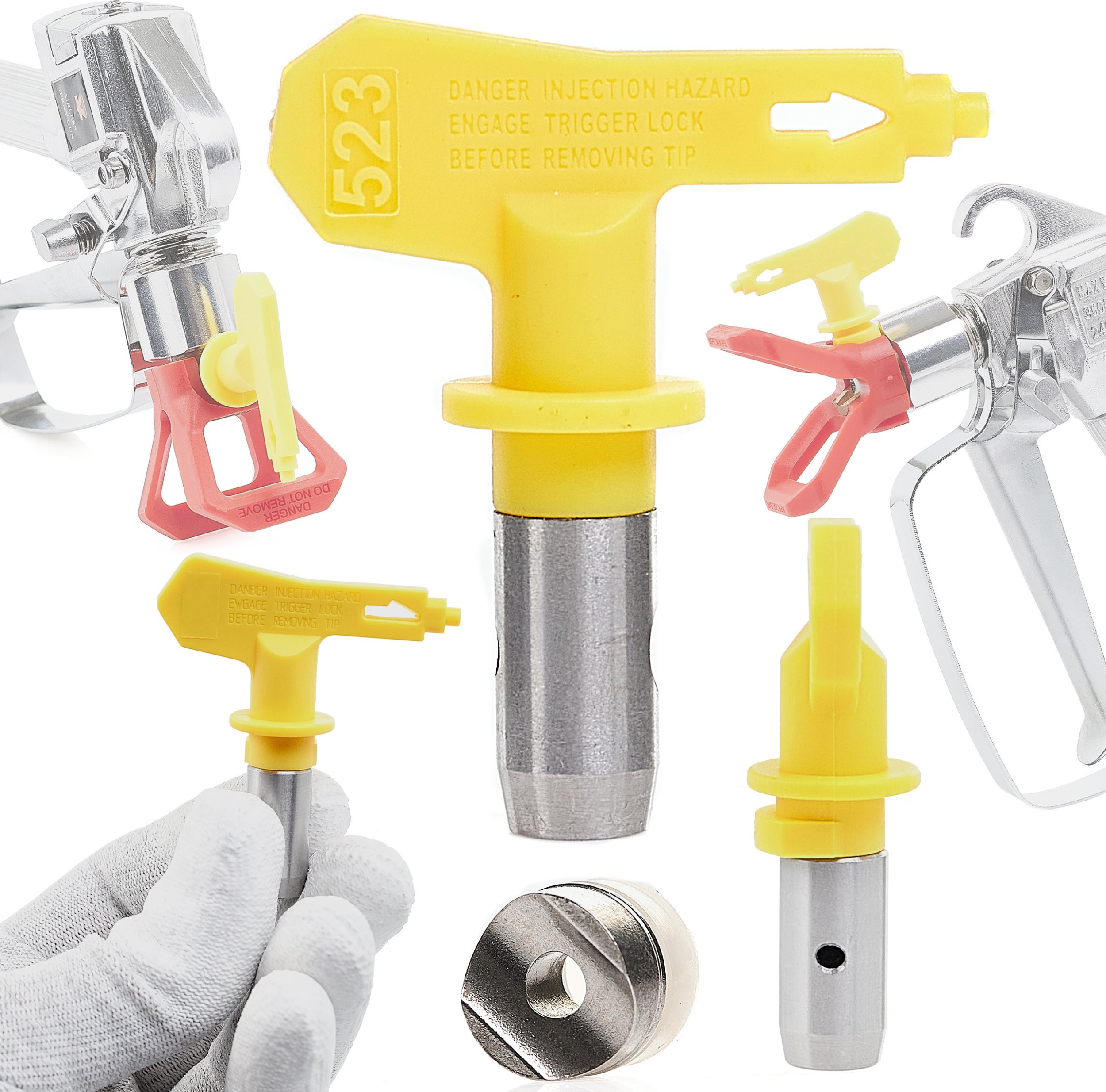 Uniwersalna Dysza Malarska Model 523 Agregat Pistolet Malarski Graco Wagner