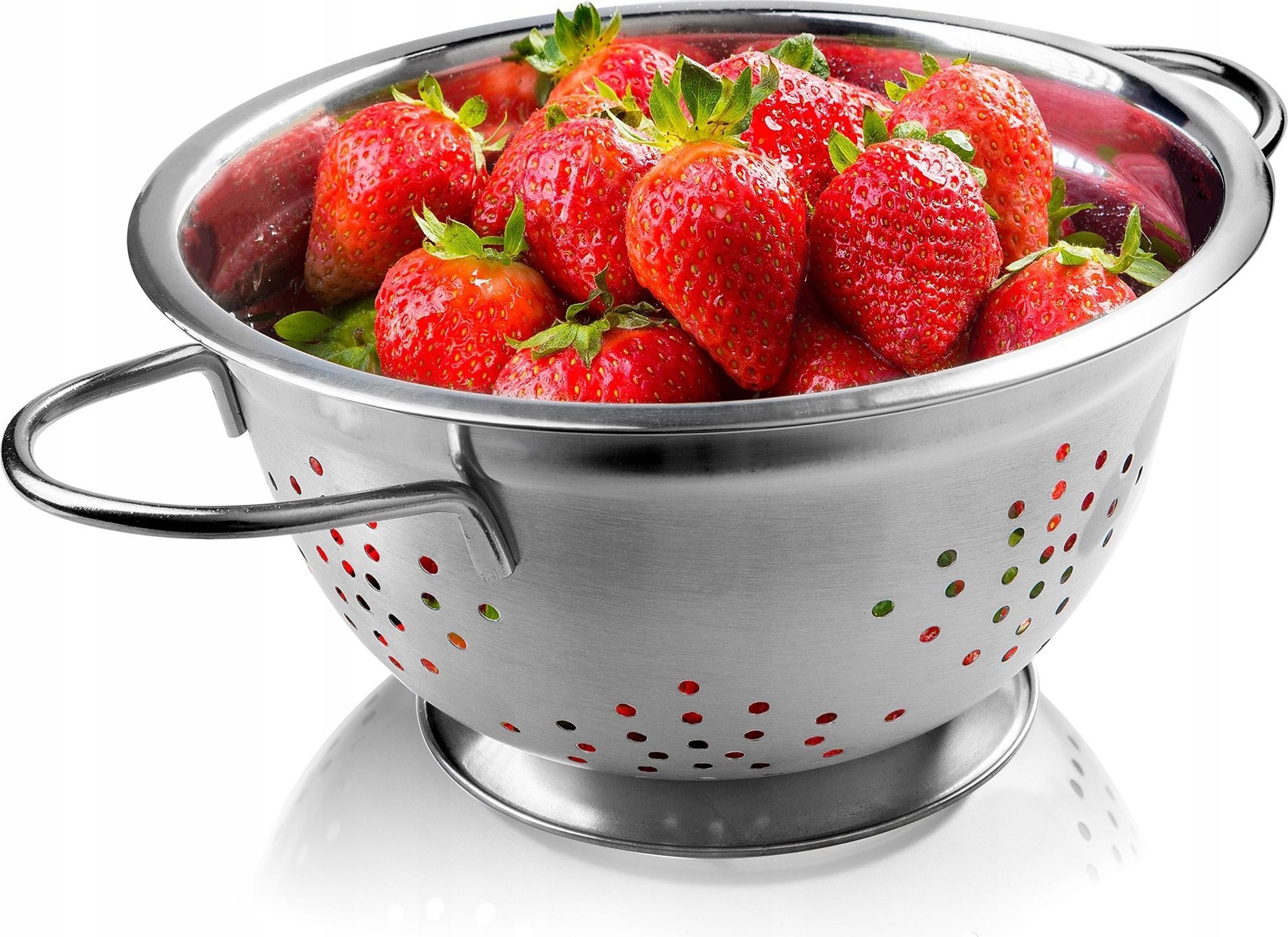 Kadax Durszlak Cedzak Sitko Głęboki Stal Nierdzewna