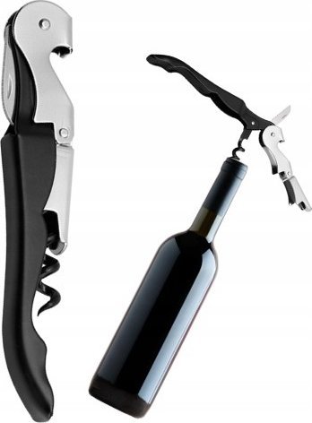 Galicja Korkociąg 3w1 otwieracz do wina z nożykiem