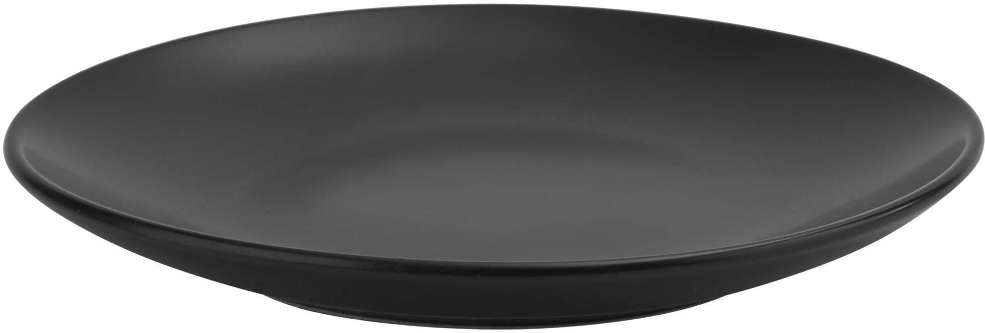 Talerz deserowy 19 cm Black Mat