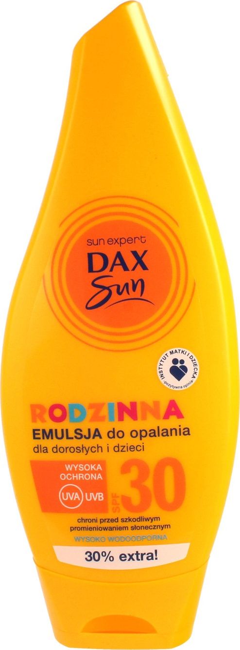 DAX DAX_Sun SPF30 rodzinna emulsja do opalania dla dorosłych i dzieci 250ml