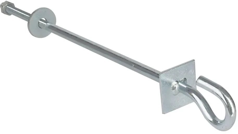 Extralink | Śruba hakowa | do wieszania uchwytów odciągowych 16/450mm
