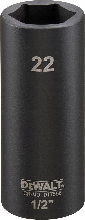 Dewalt nasadka 22mm 1/2c impact socket deep