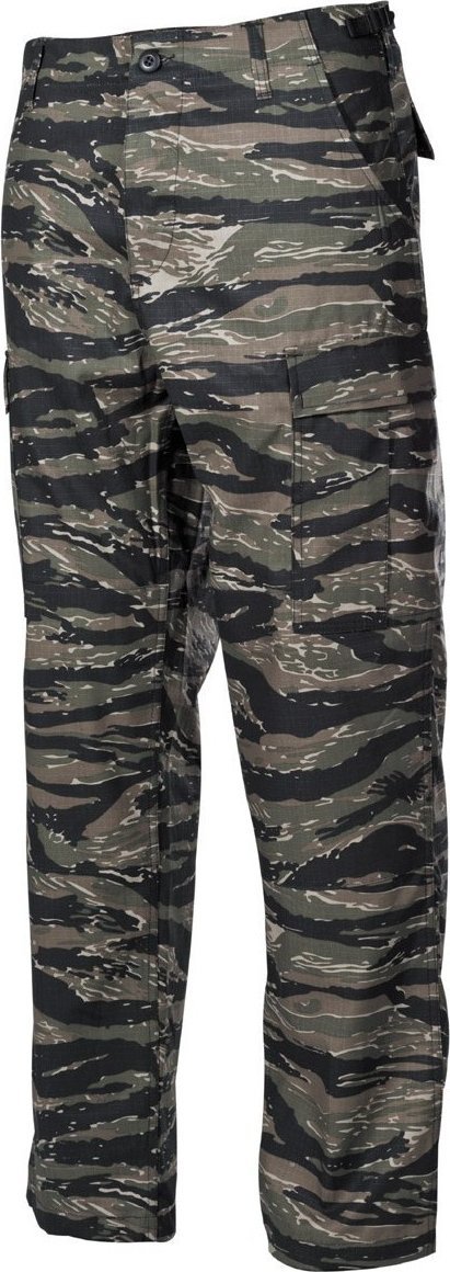 MFH Spodnie bojówki US Wzmacniane tiger stripe 3XL