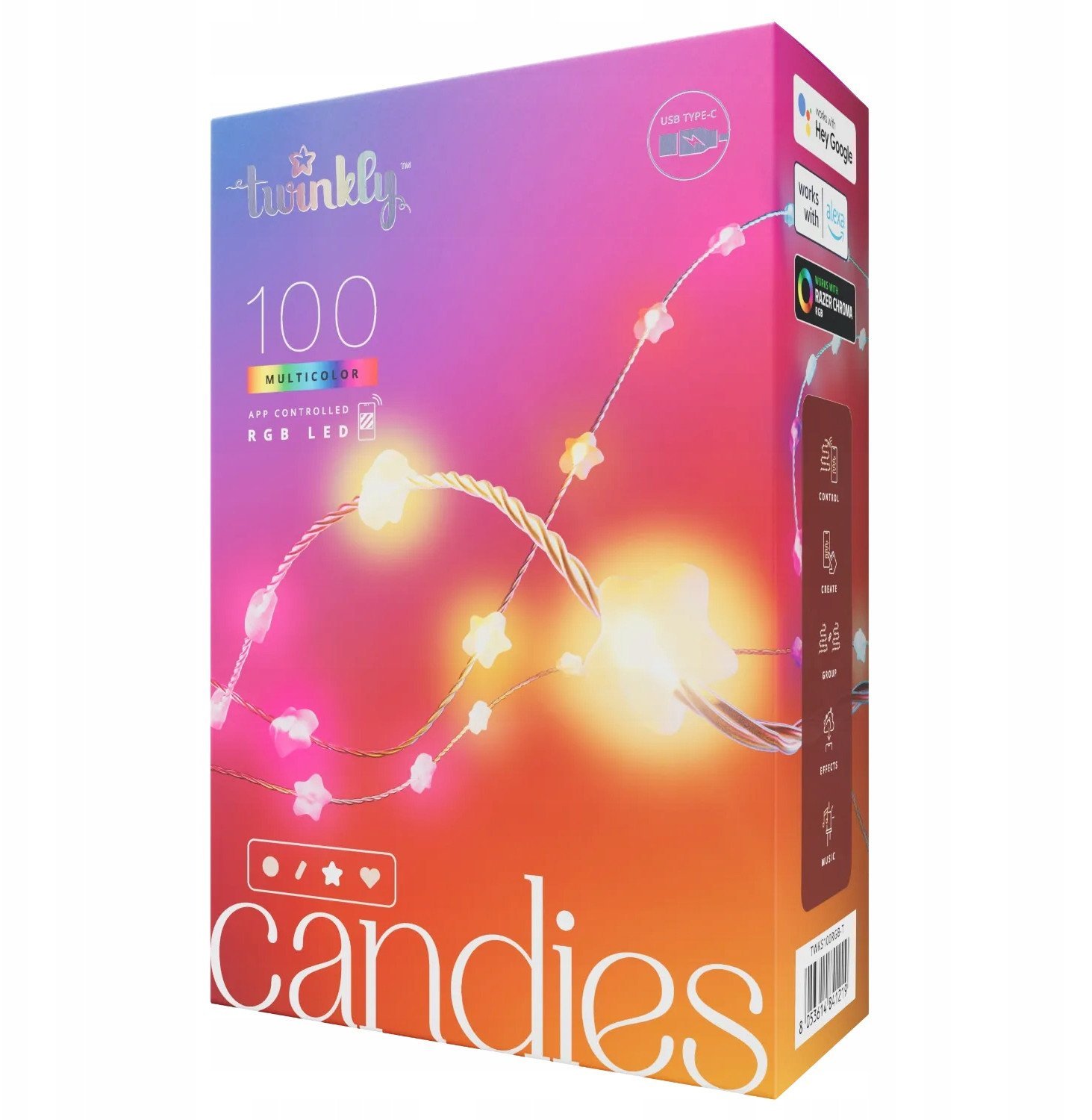 Lampki choinkowe Twinkly Candies LED TWKS100RGB-T