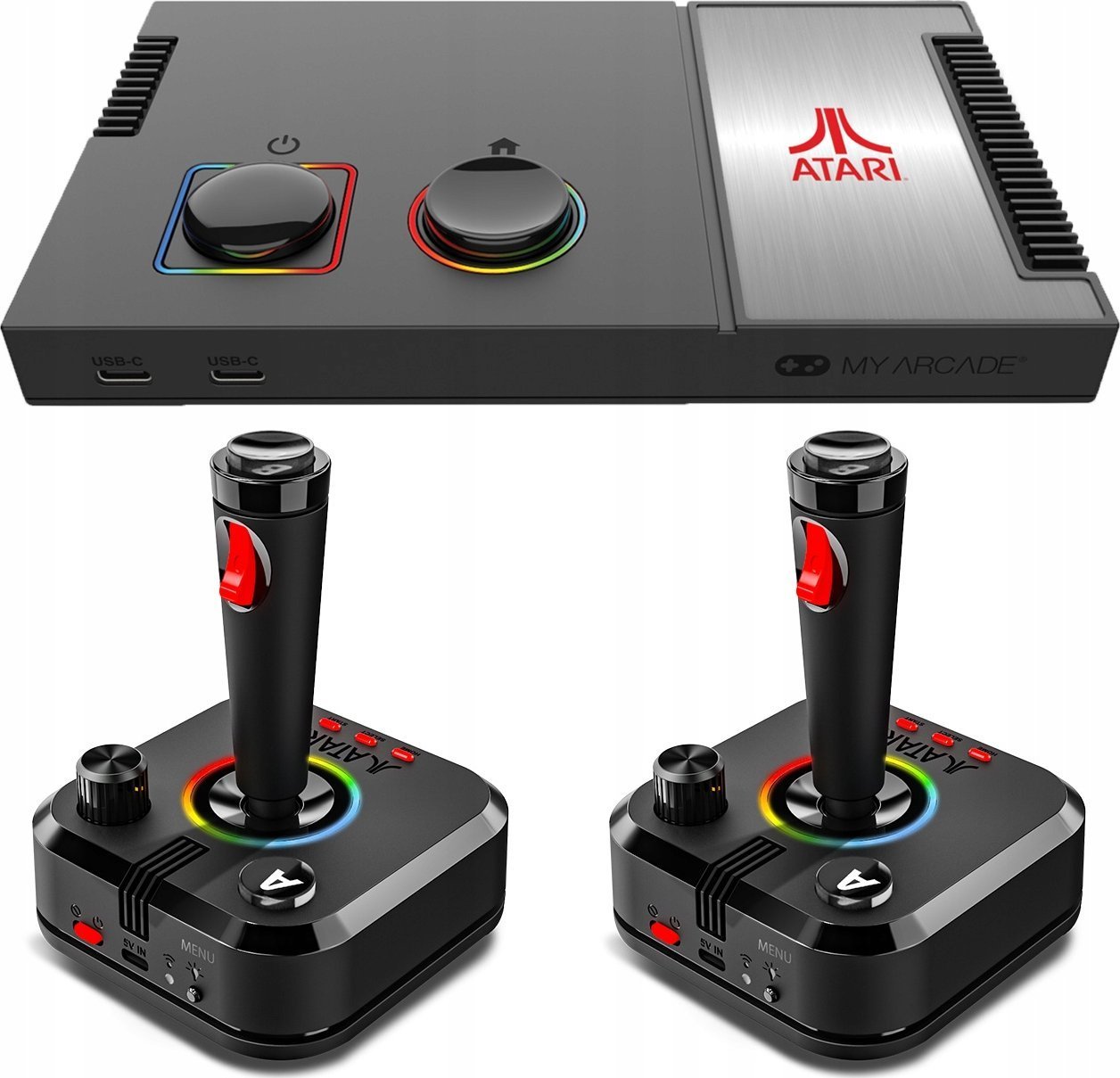 ATARI Kultowa Retro Konsola telewizyjna ponad 200 oryginalnych gier