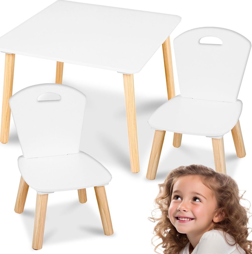 Ricokids Stolik z dwoma krzesełkami dla dzieci RC-848