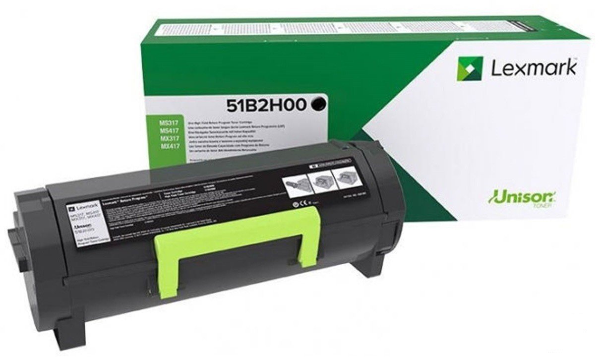 Toner oryginalny Lexmark 51B2H00 MS/MX 417/517/617 8,5K Black