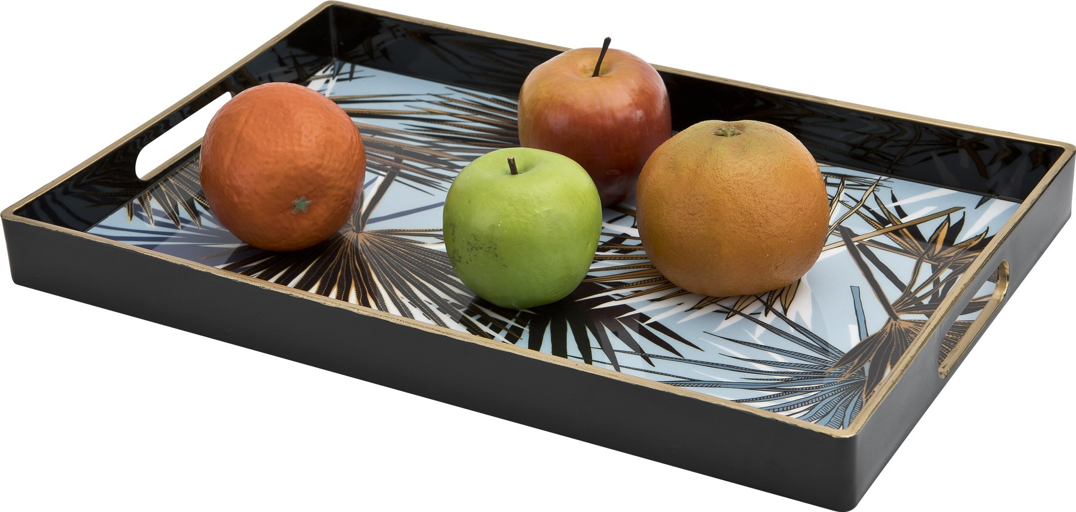 Art-Pol Taca dekoracyjna 40x26x3,5 cm Palmy Tulum 125262