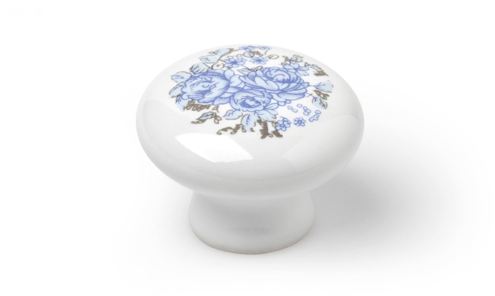 FURNITURE KNOB D30 7-821.30.08 BLUE FLO